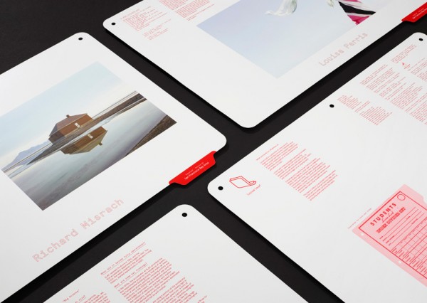 Corporate identity design, business cards